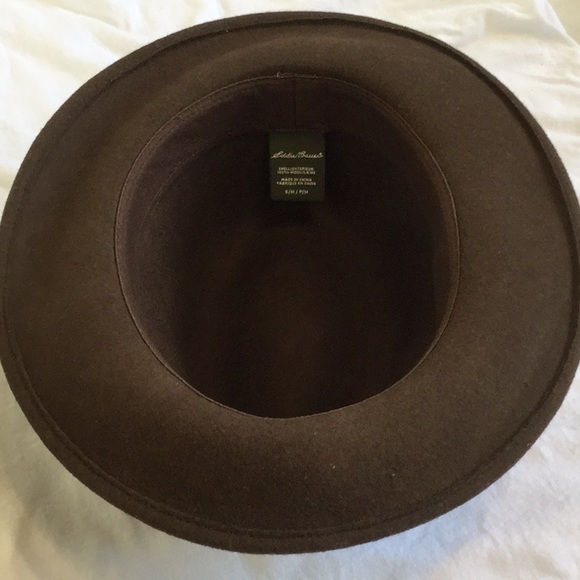 EDDIE BAUER WOOL Western Hat Brown - Picture 6 of 9